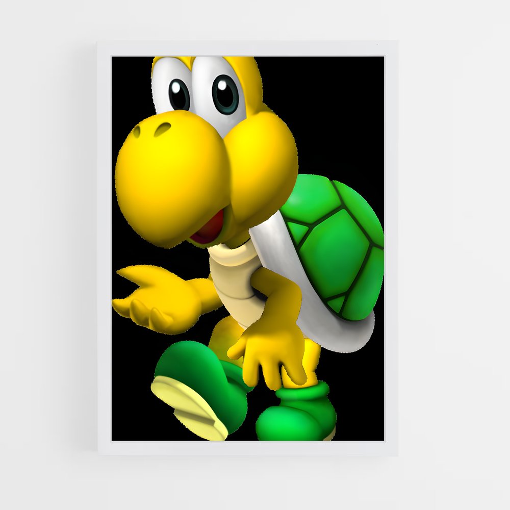 Poster Koopa Adventure – affiche Mario (vue 3)